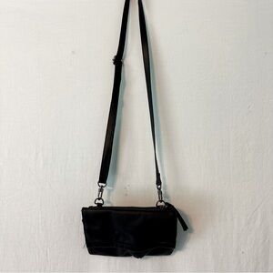 Kooba Small Black Leather Crossbody Organizer Bag; Preowned - EUC